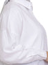 White Pocket Over Size Linen Shirt - Khotwh
